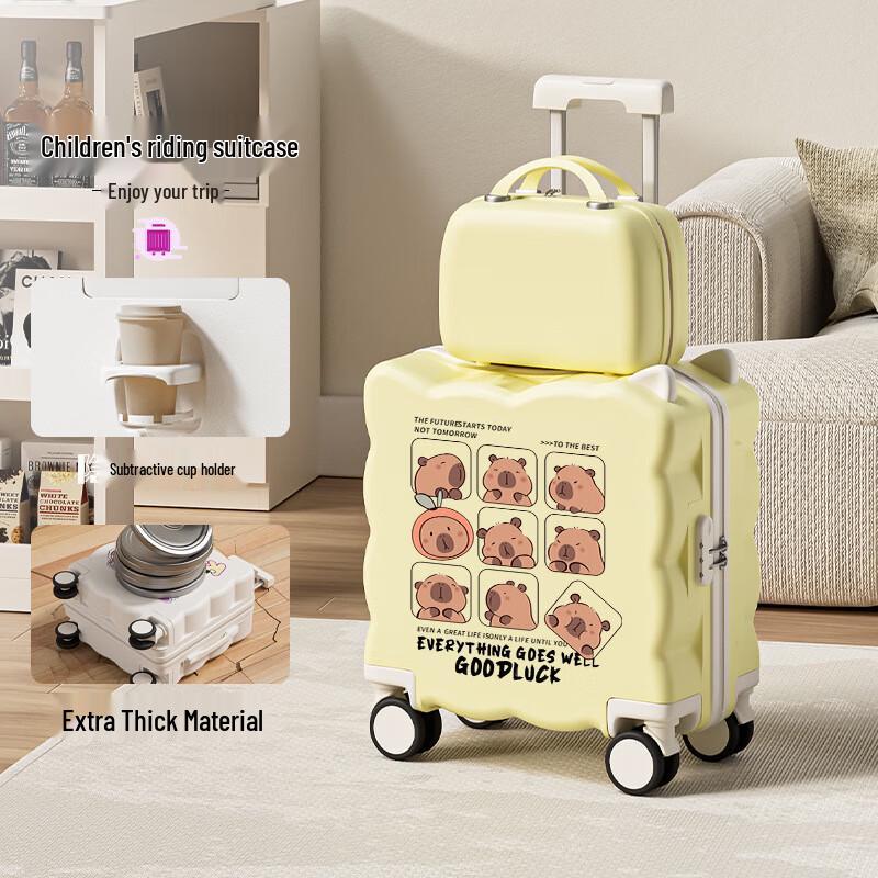 Kids Ride-On 20-inch Carry-On Luggage 20-inch