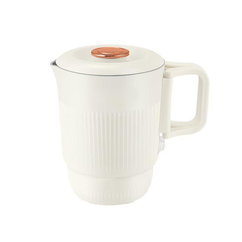 Складной чайник дорожный портативный чайник 304 нержавеющая сталь электрочайник двухслойный защита от ожогов US