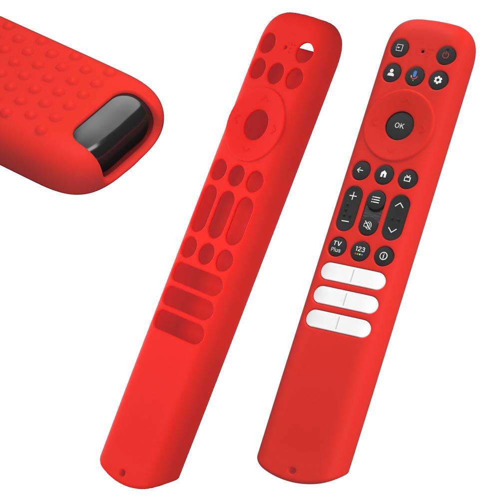Silicone Cover with Lanyard Protective Case Anti Slip Television Remote Cover for TCL Q6 Q7 QM8 S4 S3 Series TV Remote Control