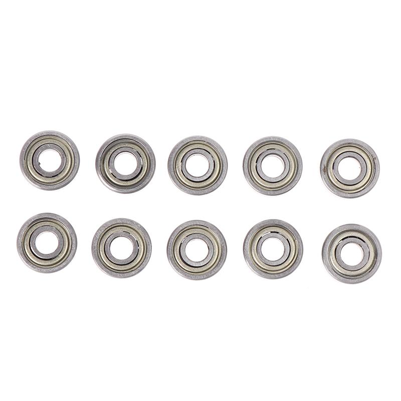 10pcs Deep Groove Spherical Carbon Steel Miniature Bearings Double Shielded Miniature High-carbon Steel Single Row 6 Models