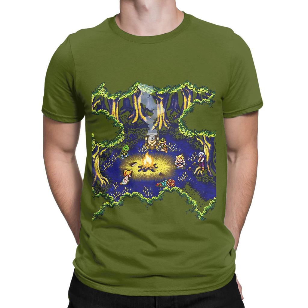 Fionas Forest Chrono Trigger Funny Graphic 100 Cotton TShirt Chrono Trigger Tops Tees For Unisex