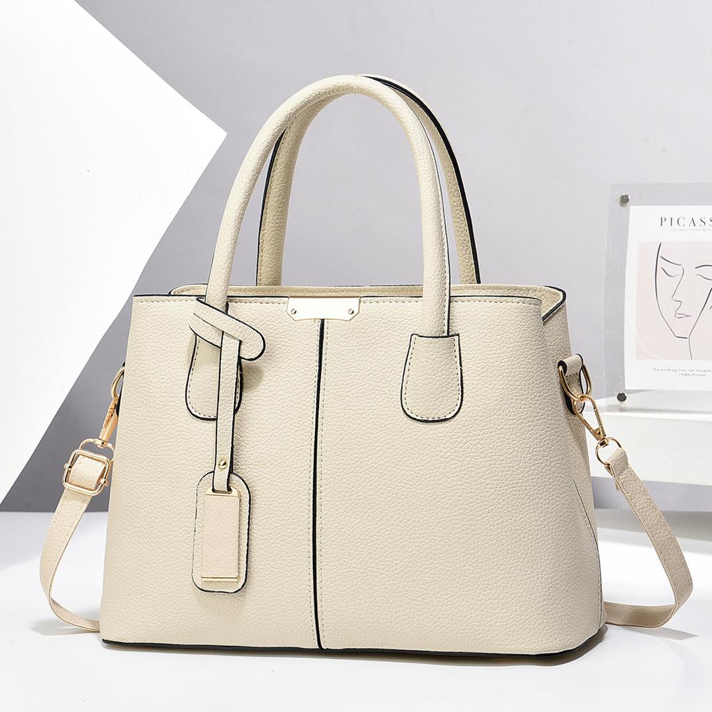Big bag New fashion handbag Middle-aged mother bag Large capacity shoulder bag Crossbody bag Women's bag