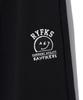 RAYFIKERS One-Pleat Wicked Smile Sweat Shorts Black (Mp7Pu489-076)