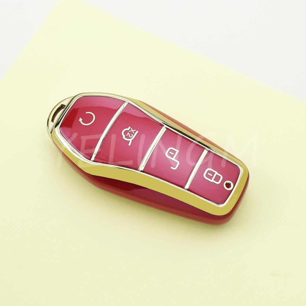 For Byd Atto 3 Song Plus Seal Han Ev Dolphin Qin Plus U Dmi Tpu Car Key Case Soft Transparent Protection Key Cover Accessories