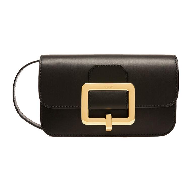 

Новая сумка кроссбоди BALLY из коровьей кожи, клатч, поясная сумка, обычная женская черная JANELLE-S-30 20.1*5.1*12.4CM