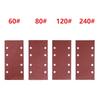 60/80/120/240# 20pcs Sanding Sheet Sandpaper Aluminium Oxide