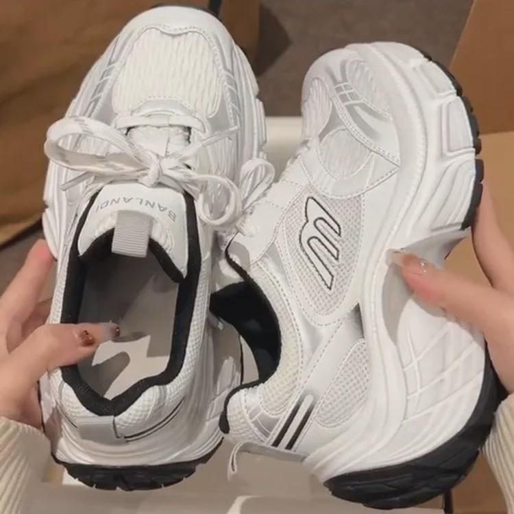 Daddy Women's Non-Slip, Thick-Soled Casual Shoes: Summer/Fall 2025, Light Soft-Bottom Sports Footwear