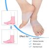 2 st Original Gel med Hålfotsstöd Mjuka Gelärmar För Plantar Fasciit Stöd Plattfot Vårdverktyg