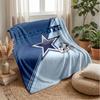 Dallas Cowboys Flanelová fleecová deka Útulná teplá přehozová deka na pohovku postel cestování Celoroční použití