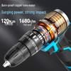 Rechargeable Multi-Function Electric Hand Drill with Impact and Screwdriver Features