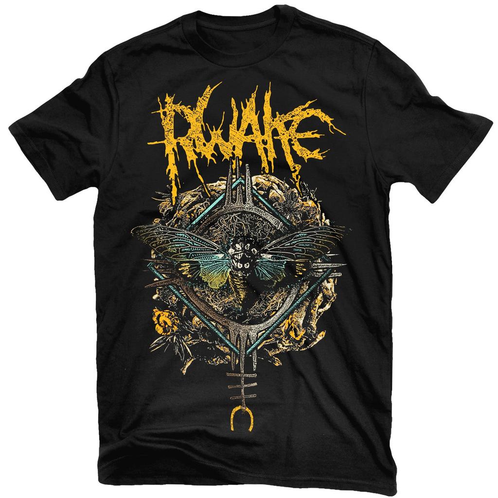 Rwake Voices of OUnisexs Rock Band Grafik T-Shirt Baumwolle Rundhals Lässiges Unisex T-Shirt Sommer Top