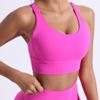Nude Feel Women's Cross-Back Yoga Sports Bra
