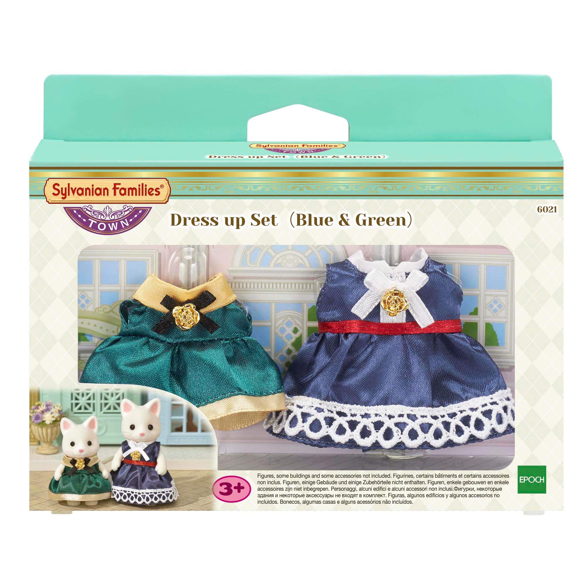 

Sylvanian Families 6021 Dress up Set, Blue/Green