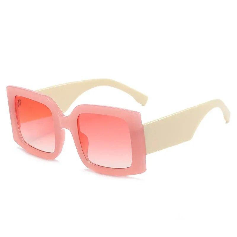 New Oversized Square Sunglasses Vintage Designer Women 2025 Fashion Sun Glasses Green Shades UV400 Men Luxury Brand Male Female