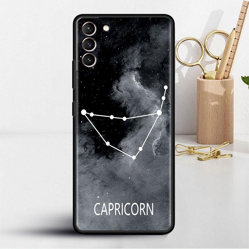 Etui na Samsung Galaxy S20 S22 Ultra S21 FE S10 S9 Plus Note 20 10 Lite 9 Miękkie etui na telefon Muszla Dwanaście Konstelacji