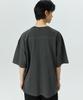 ATTENTIONROW Edition 1. Shoulder Cut Pigment Short Sleeve T-Shirt (Dark Gray)