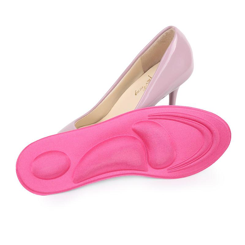 Arch Support Sponge Insole Running Sports Sweat Absorption Breathable Soft Flat Foot Arch Correction Can Be Cut Full Pad