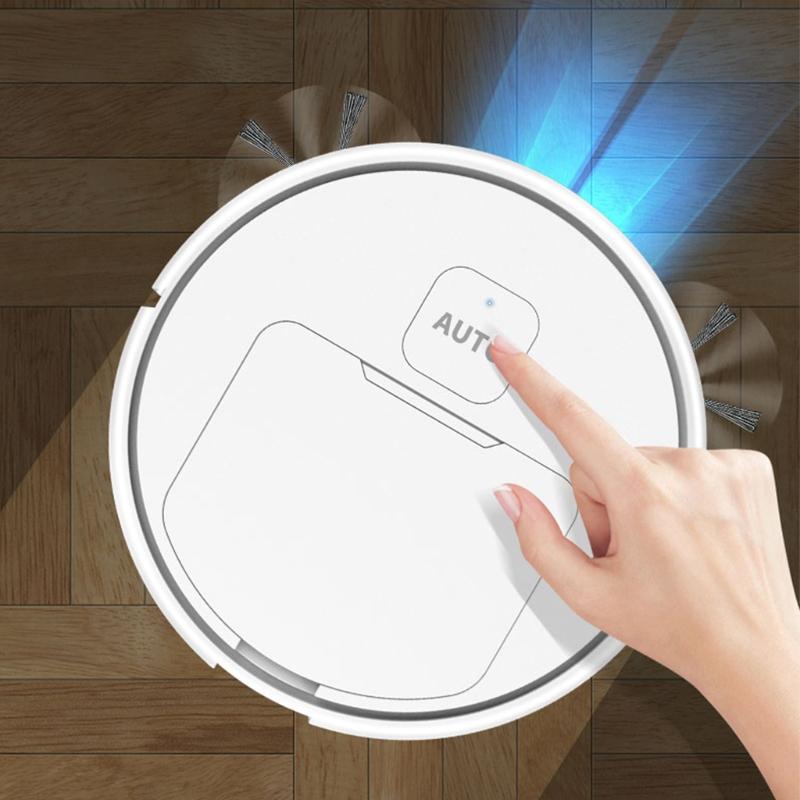 Large Suction Robot Vacuum Silent and Anti-collision Rechargeable Vacuum Cleaner