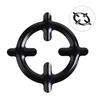 Hold Moka Pot Shelf Regular Circle 16*12.5CM (Approx) 1pc Black Iron