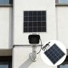 4W 12V Solar Panel Portable Lightweight Type-C Outdoor Security Camera Mobile Phone Light Toy 3.7-5V Battery Solar Charger Board