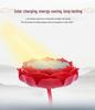 Lotus 24-Hour Solar Outdoor Speaker: Rainproof, Lightning-Protected, Sun & Frost Resistant, High Volume Playback