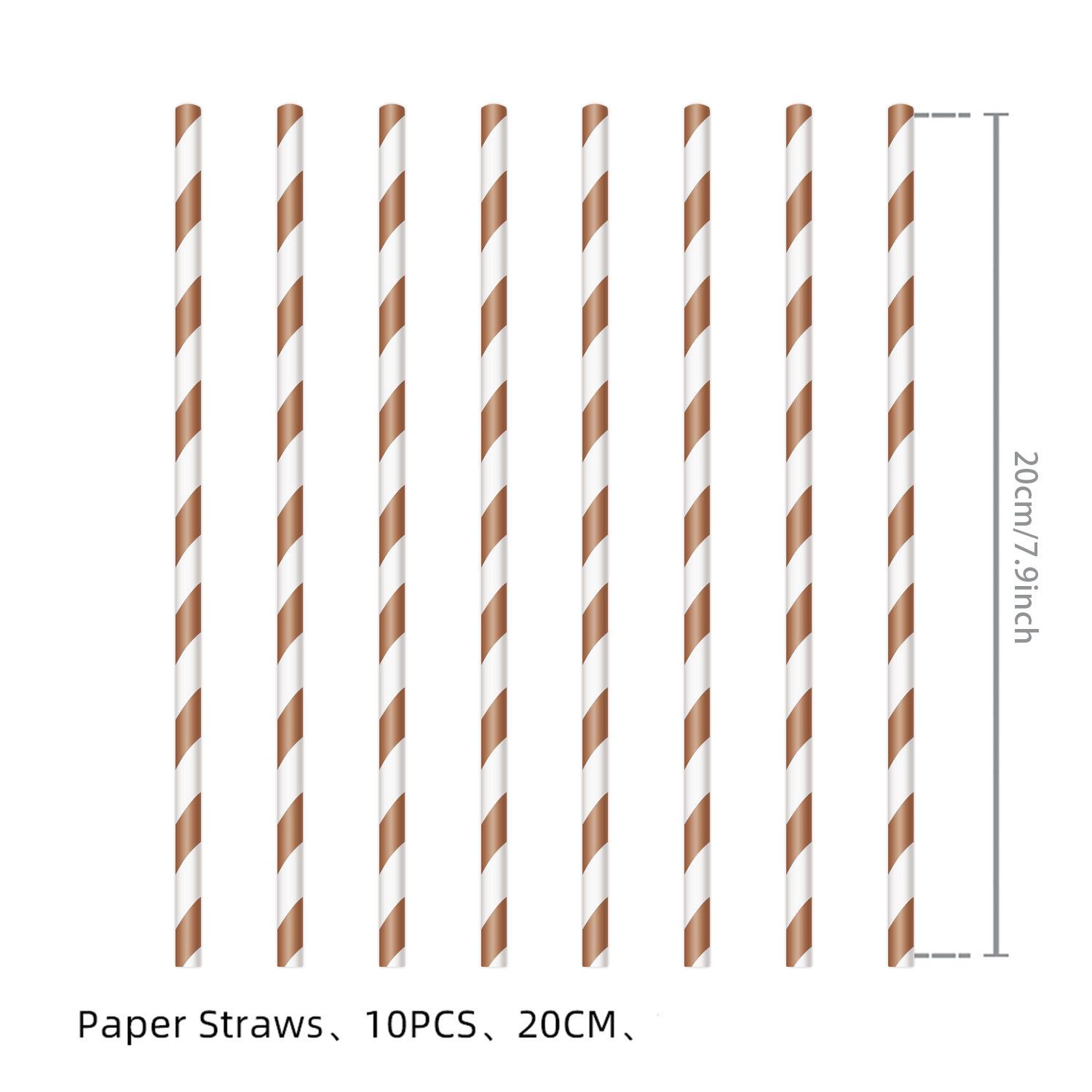 Western Cowboy Themed Party Supplies: Brown Paper Plates, Napkins, and Tablecloth