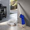 Pneumatic High Pressure Wash with Hose, Powered Spray for Cleaning Tasks