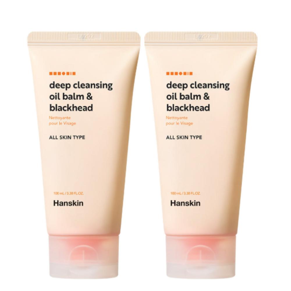 Hanskin Deep Cleansing Oil Balm & Blackhead 100ml x 2ea