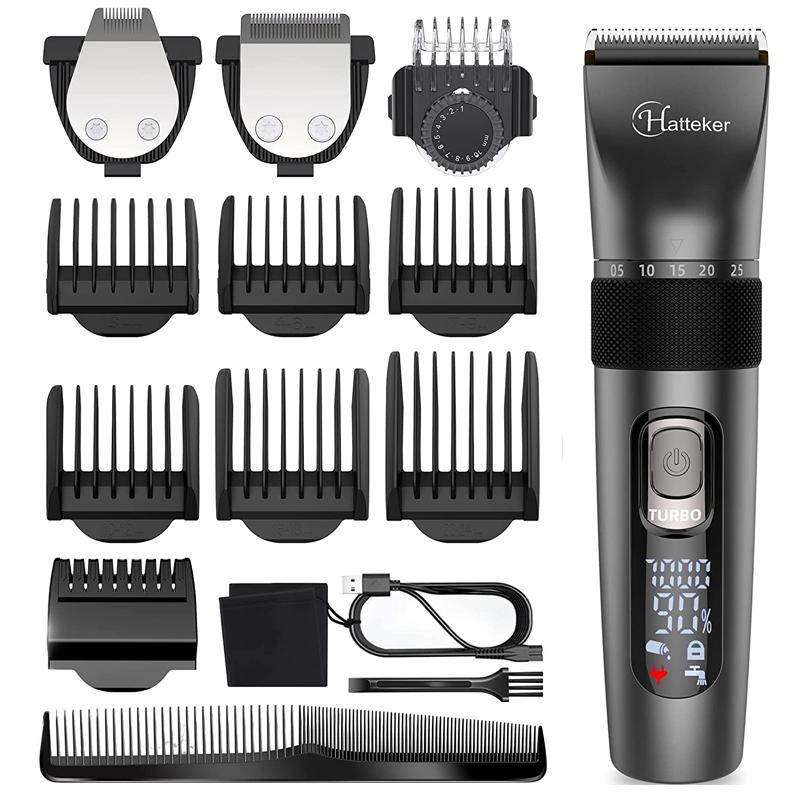 

Универсальный триммер для волос для мужчин, профессиональная электрическая машинка для стрижки бороды, перезаряжаемая машина для стрижки волос, регулируемая