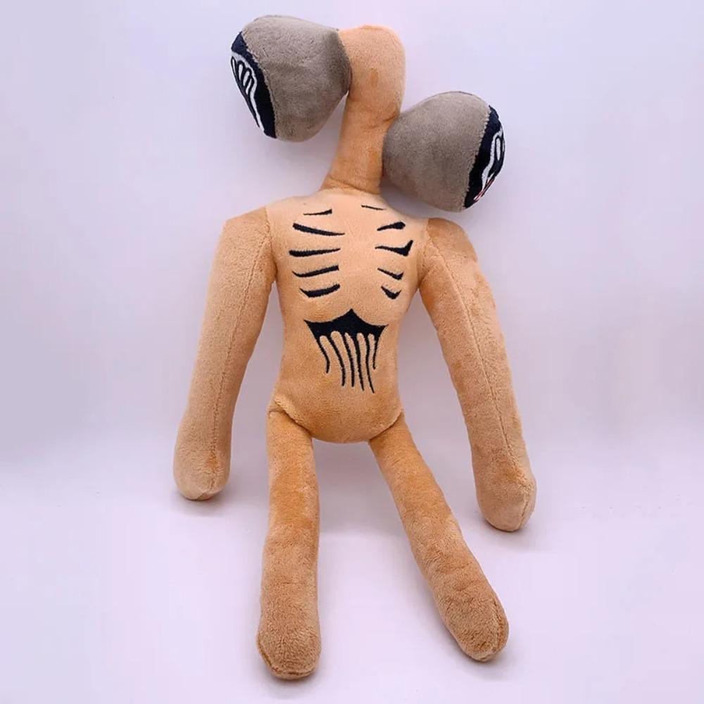 30-55cm Siren Head Plush Toy White Black Sirenhead Stuffed Doll Horror Character Figures Peluches Toys for Children Birthday Gif