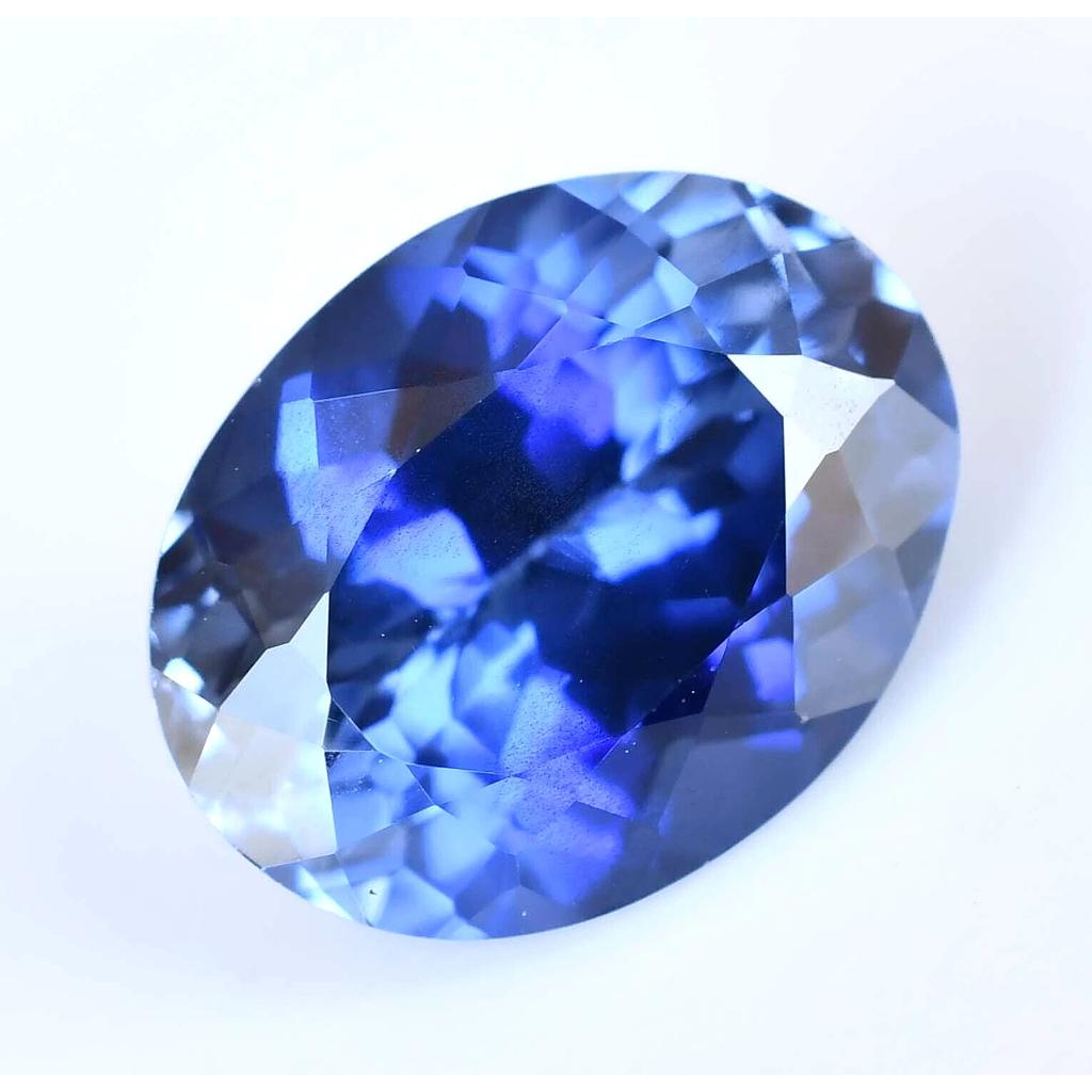 Natural Blue Sapphire 6.75 Ct Oval Certified Stunning Loose Gemstone