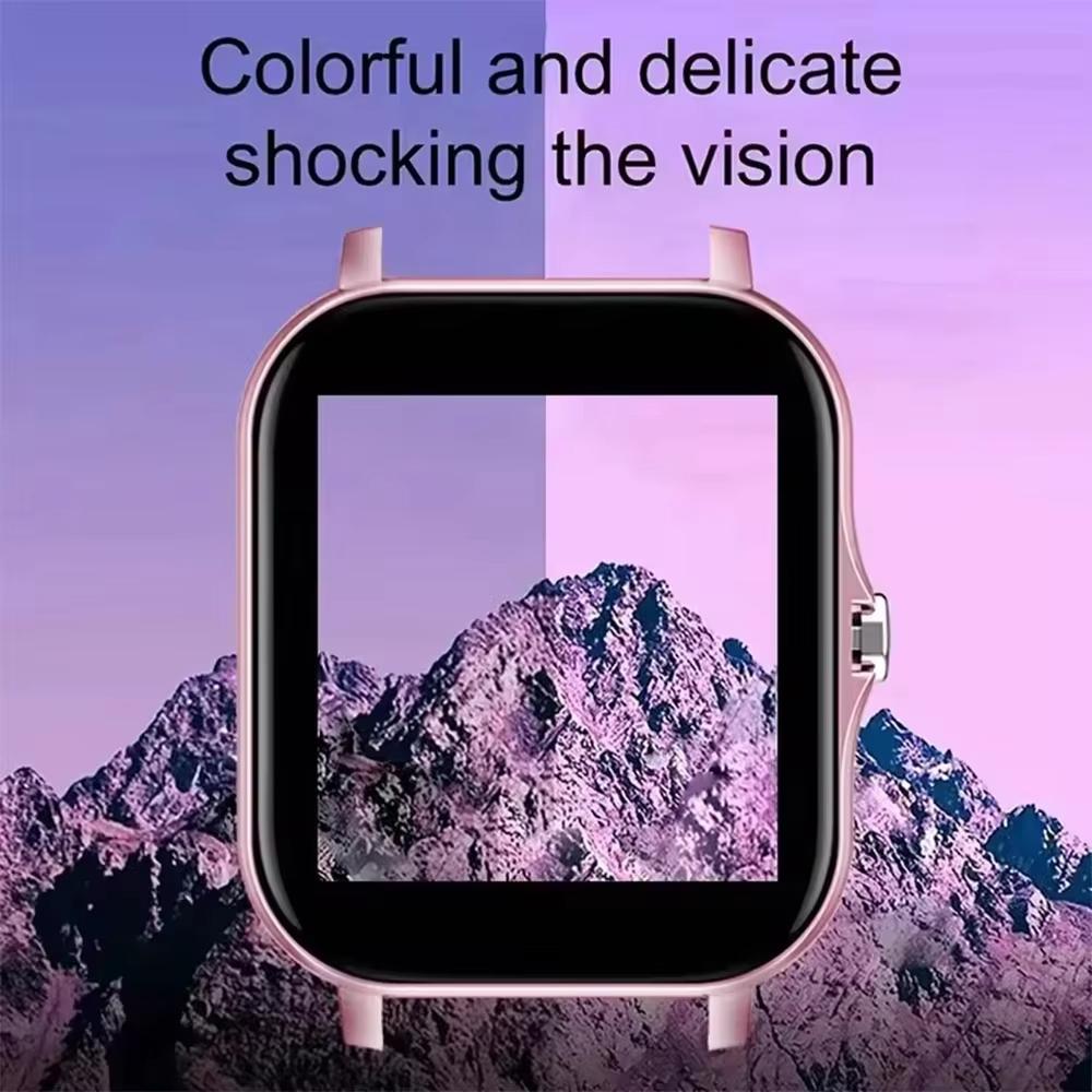 New Full Touch Screen Smart Watch for Men Women Gift Sports Fitness Watch Bluetooth Call Digital Smartwatch