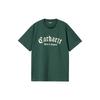 Pullover Crew Neck Letter Print Short Sleeve T-Shirt Men T-Shirts Celery I032875-20A-XX