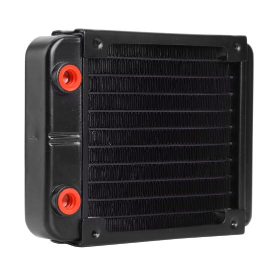 120mm Water Cooling Radiator Widely Used G1/4 Thread Aluminum Heat Exchanger Radiator PC Cooler Heatsink