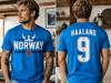 Norway Haaland #9 Graphic 2026 Norway Soccer Fan T-Shirt Men's Women's Y2k Popular Oversized Tshirt Casual O-Neck Tee