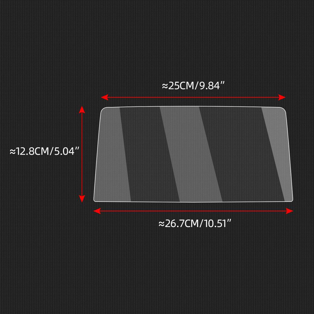 Tempered Glass Central Control Instrument Protector GPS Navigation Screen Film for Volkswagen VW ID3 ID4 ID.3 ID.4 2025-2025 LHD