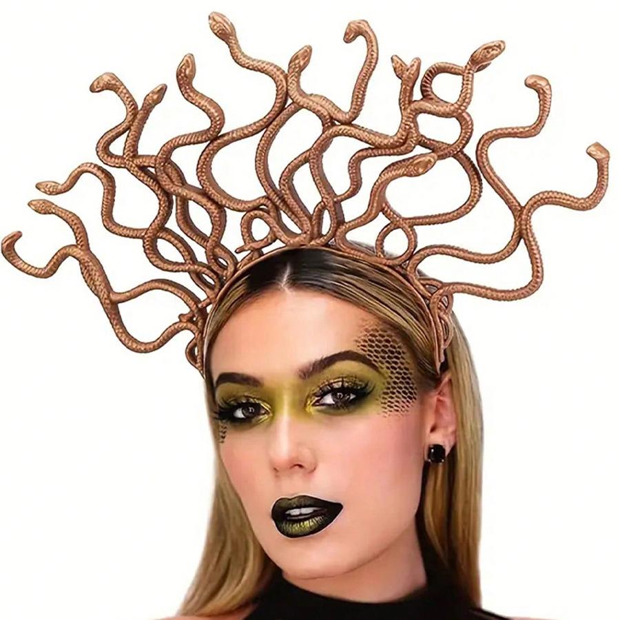 Medusa Snake Headband: Halloween Cosplay & Masquerade Accessory