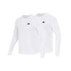 Nike Embroidered Logo Loose-Fit Running Long Sleeve T-Shirt Men Tops White AR5194-100