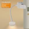 Mini USB Rechargeable Clip‑on LED Reading Light, 3 Modes Adjustable Portable Book Lamp for Bedroom & Travel