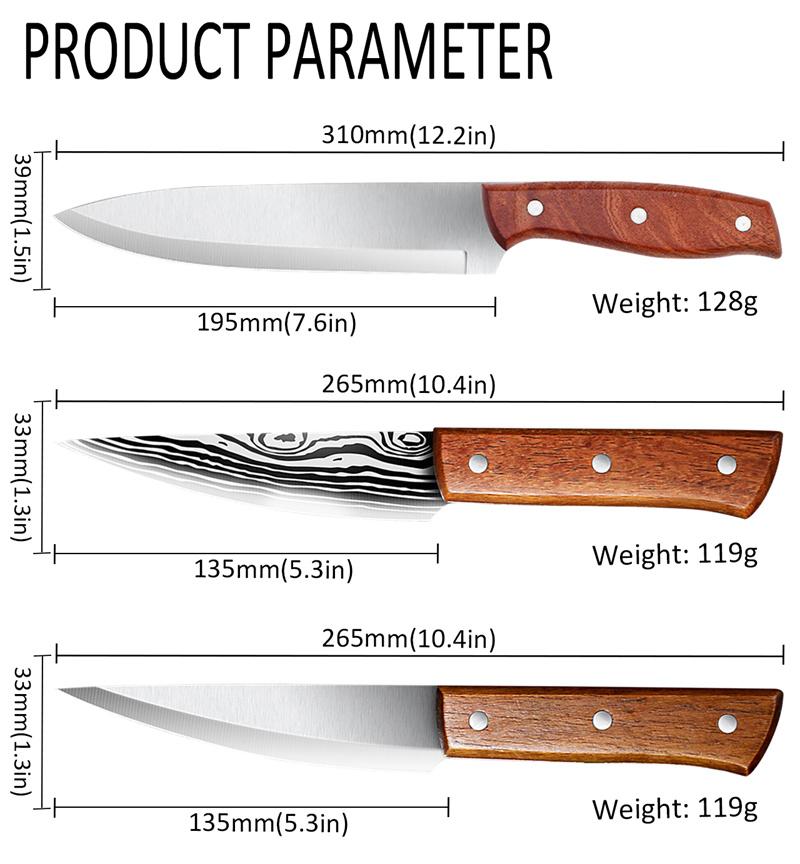 Paslanmaz Çelik Sıyırma Bıçağı Koyun Yarma Kasap Bıçağı Kasap Bıçağı Öldürmek için Özel Bıçak