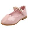 Children Kid Baby Girls Solid Flower Student Single Soft Dance Princess Shoes