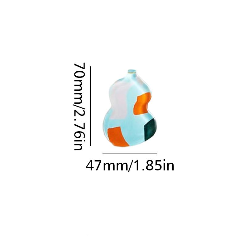 

1 шт. Акриловое украшение Магнит на холодильник Стереоскопический Разные стили DIY Поделки Декоративный Напечатанный узор Креативный 6 стилей