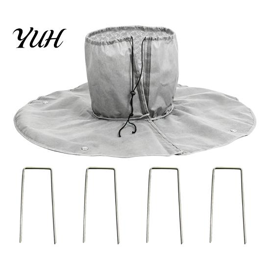Winter Sapling Protection Palm Tree Protector, Frost Cover with Drawstring And Ground Stakes, Freeze for Trees Insulation Wrap Outdoor Saplings