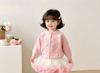 Girls' Spring & Autumn Lace Cardigan and Mesh Skirt Set