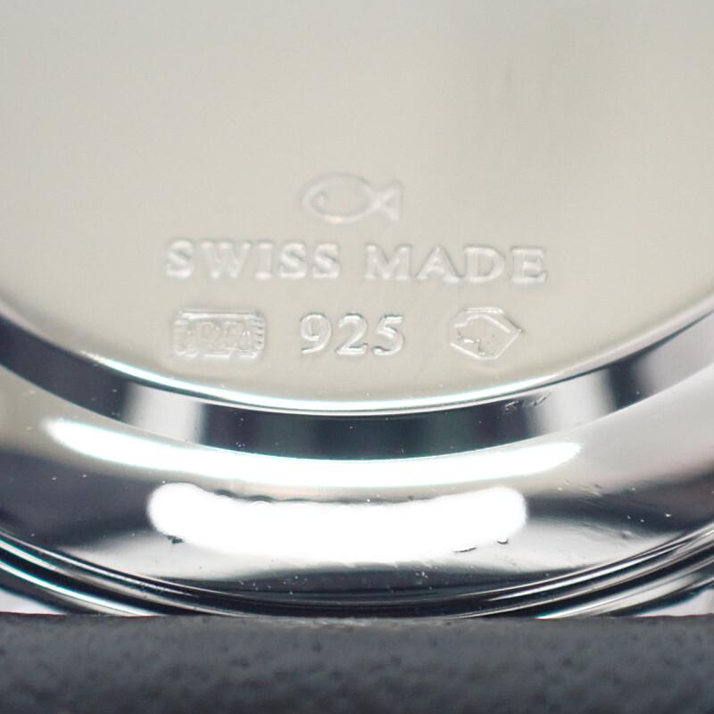 TIFFANY&Co.  Uhren grau Silber925 Damen graues Zifferblatt