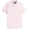 Slim Fit Solid Ribbed Short Sleeve Polo Shirt Men Tops MW41282000TPB