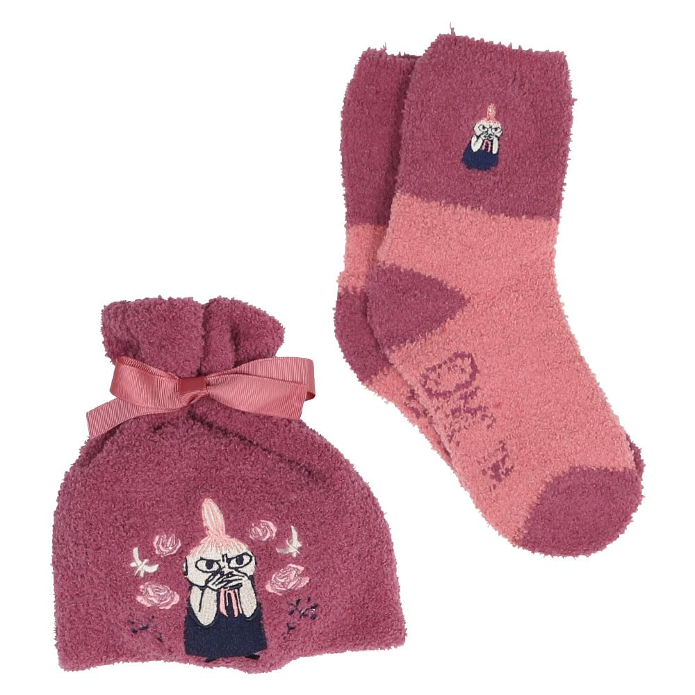 

Small Planet Пушистые носки Муми-тролль на кулиске Мысли Малышки Мю Зима MOOMIN Сумка, 012412, Подарок, Товар,