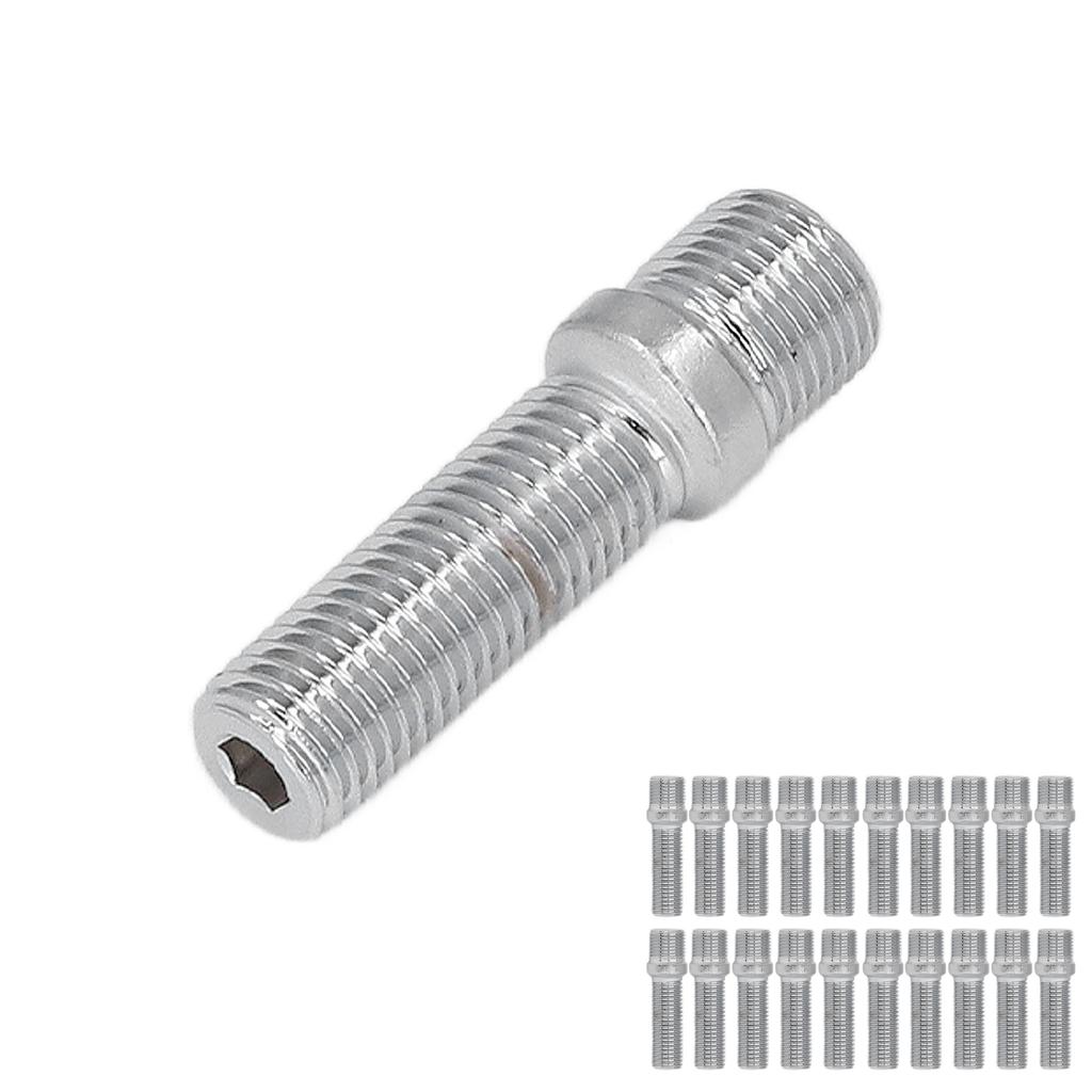 20 sztuk Śruba adaptera do konwersji szpilek koła Trzpień 32 mm dla S4 S5 S6 S7 S