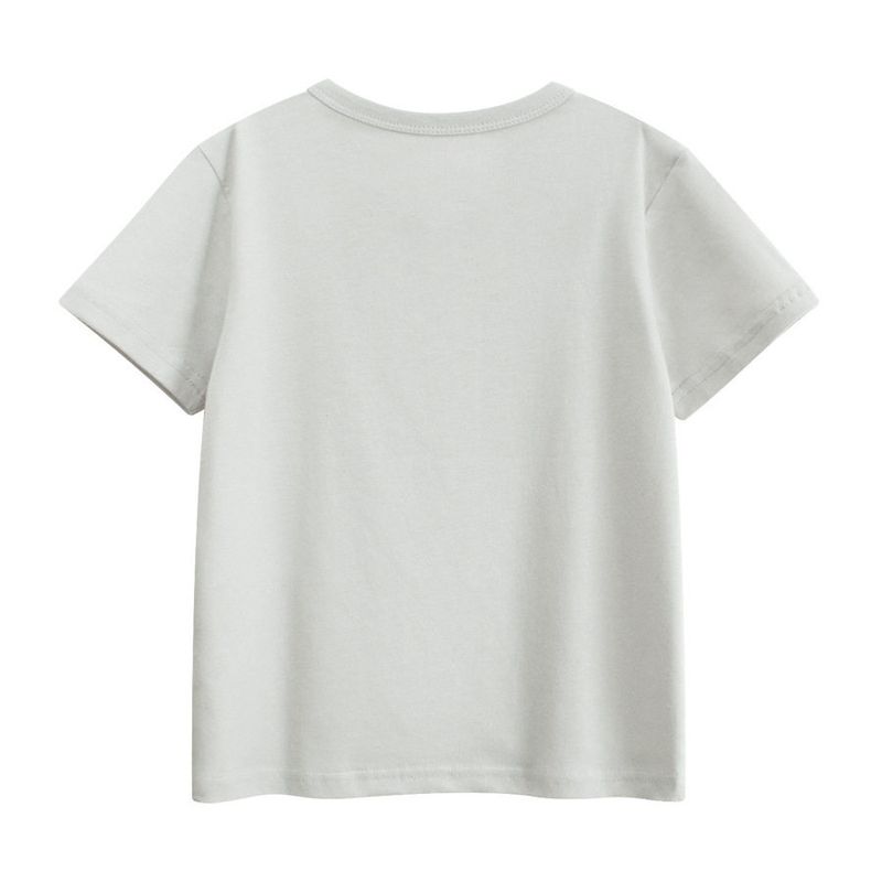 27Kids Kidsren's Clothing Summer Kidsren's Dinosaur Print Short-Sleeved T-Shirt Boys Pure Cotton Clothes Baby Half-Sleeved Clothes