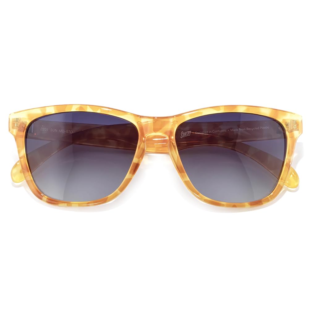 Sunski Madrona SUNMD Blonde Tortoise Ocean [sunski] (BTO)